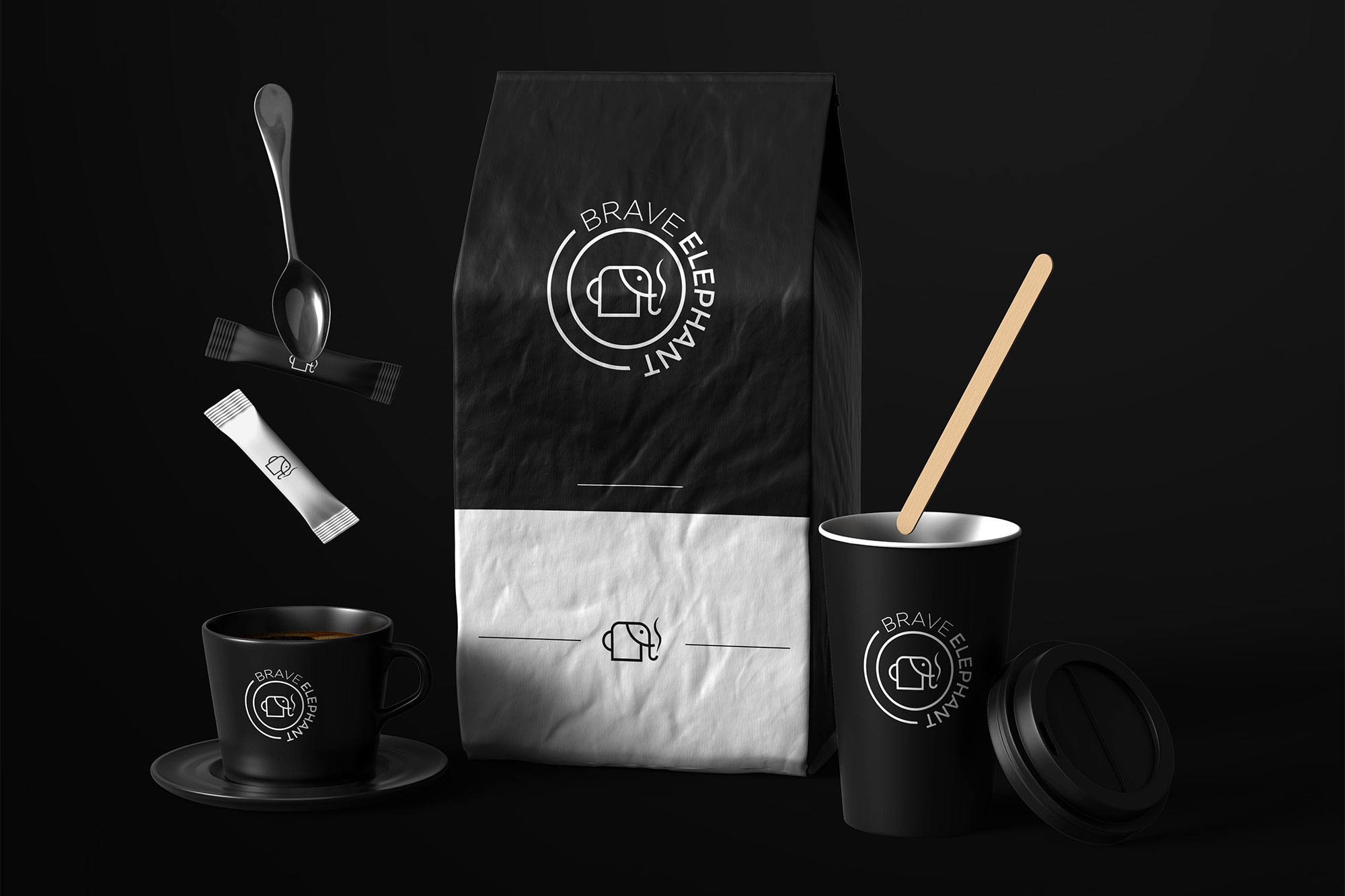 Logotipo-Designer-Grafico-Design-Logotipo-Brave-Elephant-Rodnei-Cruz-6 Projetos