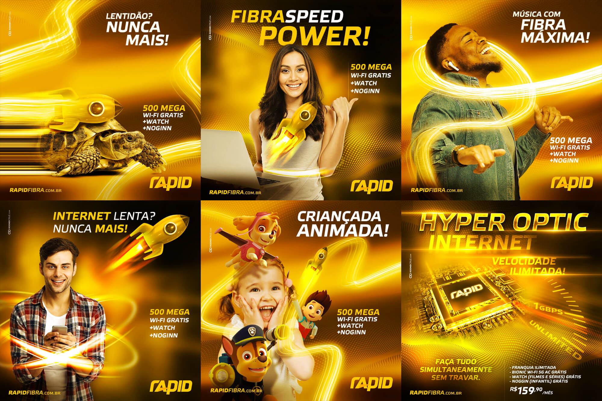 Logotipo-Designer-Grafico-Design-Logotipo-Fibra-Ótica-Praia-Grande-Rapid-Fibra-Rodnei-Cruz-11 Identidade Visual Rapid Fibra Ótica