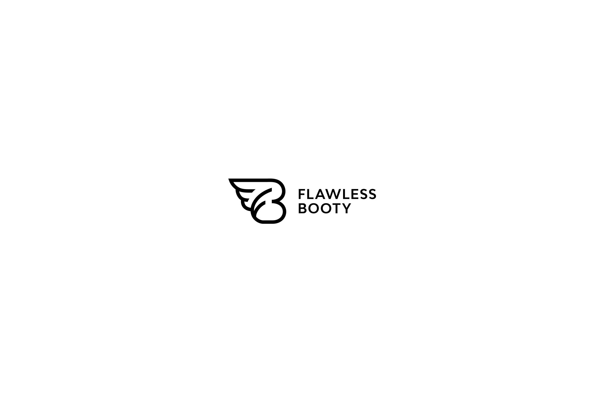 Logotipo-Designer-Grafico-Design-Logotipo-Flawless-Booty-Rodnei-Cruz-3 Identidade Visual Flawless Booty